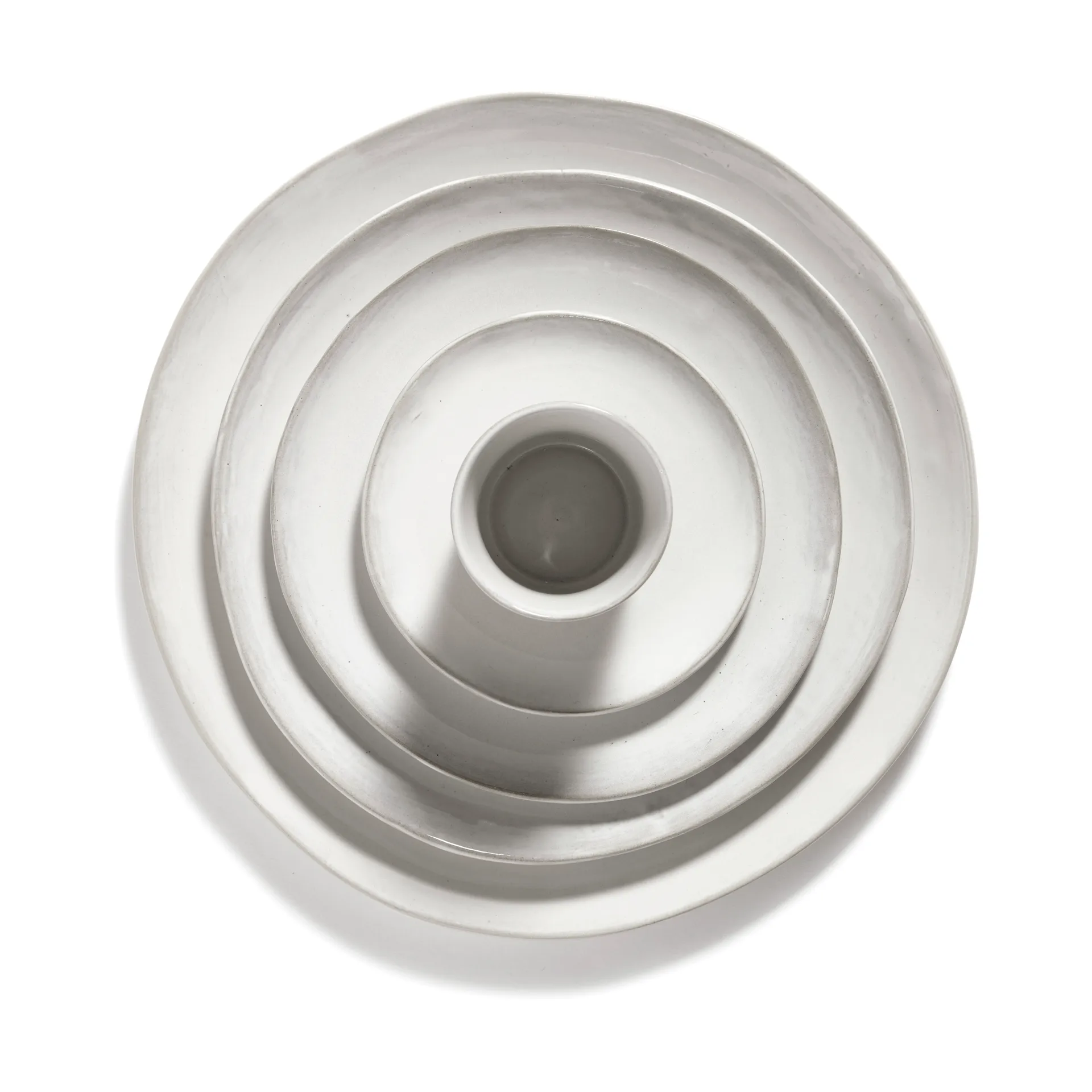 La Mère filiżanka do espresso 70 ml 2‑pack, Off white Serax