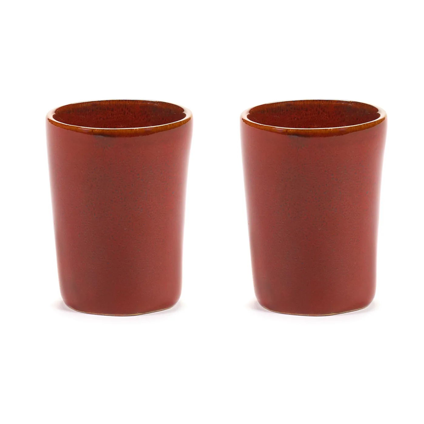 La Mère filiżanka do espresso 70 ml 2‑pack, Venetian red Serax