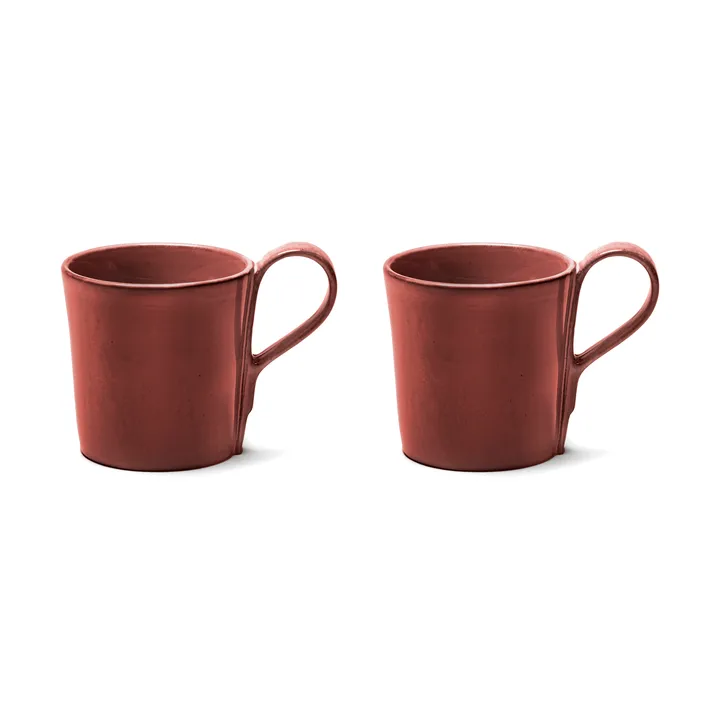 La Mère filiżanka do kawy 130 ml 2‑pak - Venetian red - Serax
