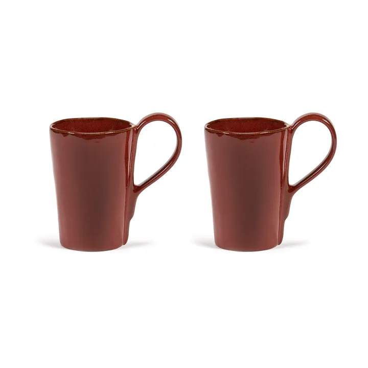 La Mère kubek 330 ml, 2‑pak - Venetian red - Serax