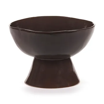 La Mère miska na wysokiej stopce 20,5 cm - Dark brown - Serax