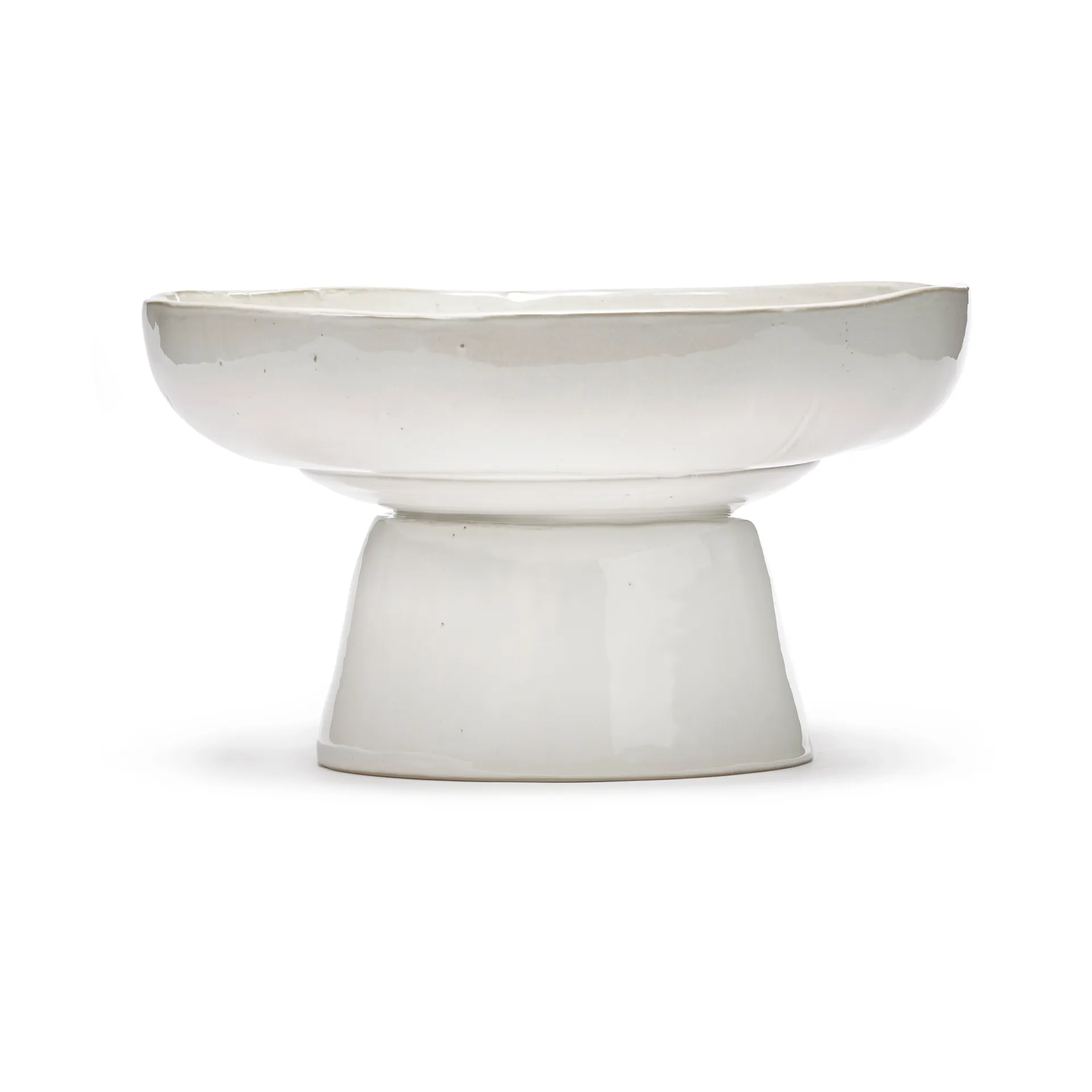 La Mère półmisek na stopce Ø31 cm, Off white Serax