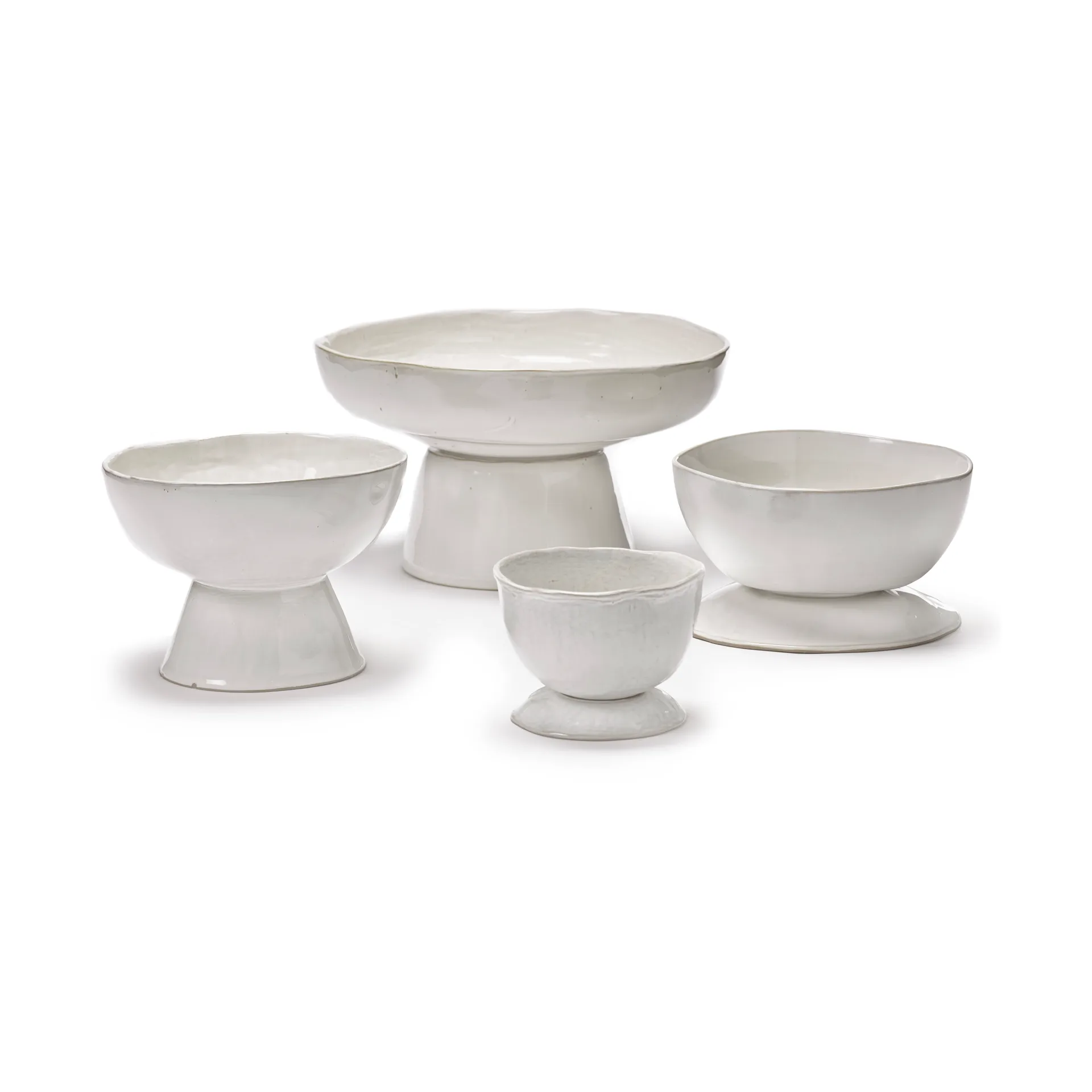 La Mère półmisek na stopce Ø31 cm, Off white Serax