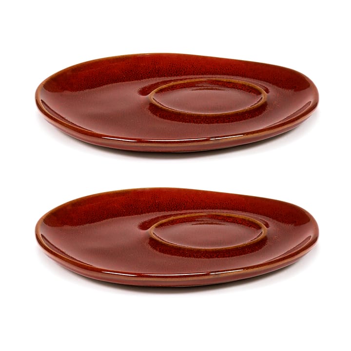 La Mère postawka do espresso kubka Ø11 cm 2-pack - Venetian red - Serax