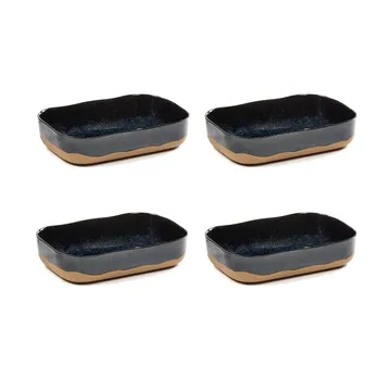 La Nouvelle Table extra głęboka taca No5 L 4-pak - Dark blue - Serax