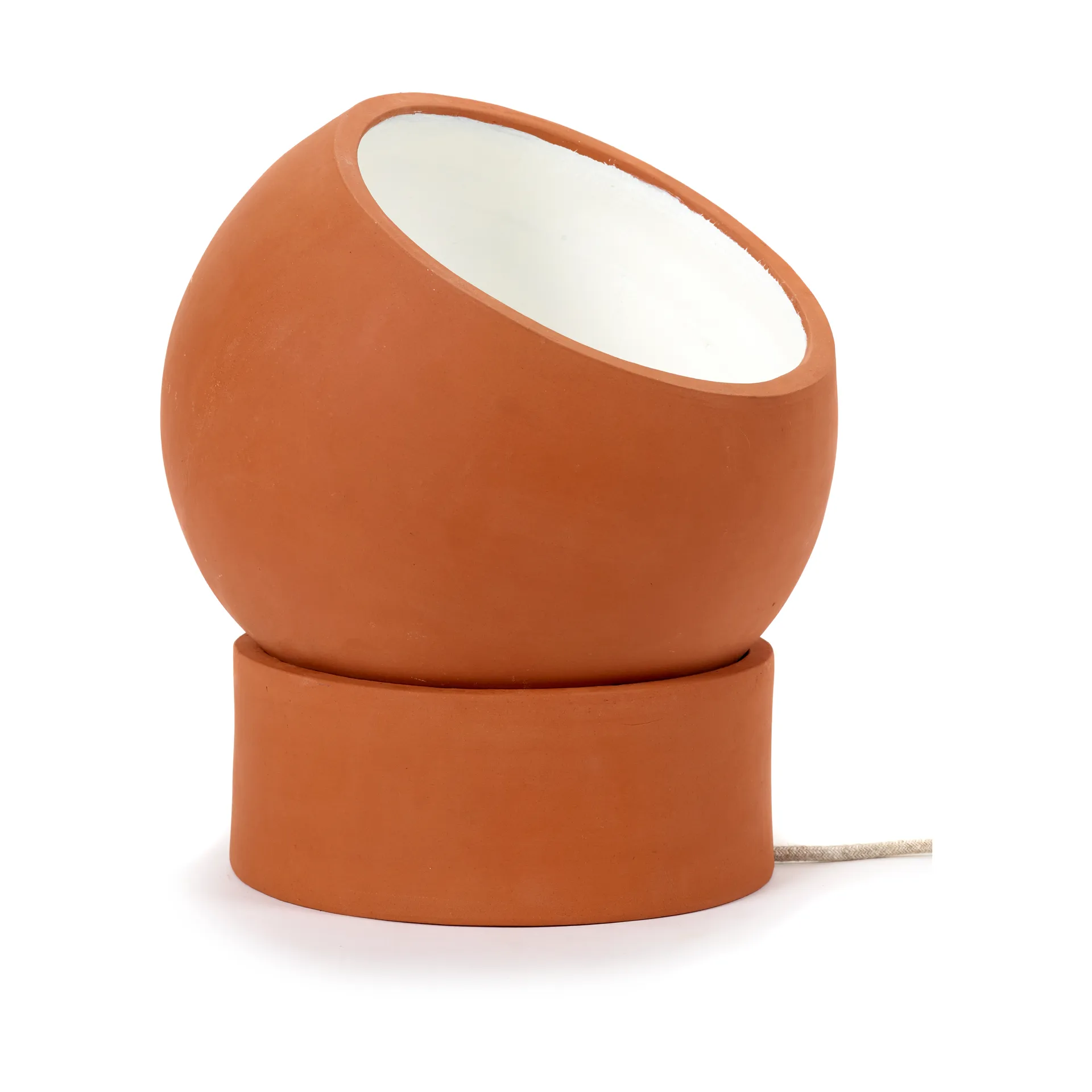 Lampa stojąca Terra low, Terracotta Serax