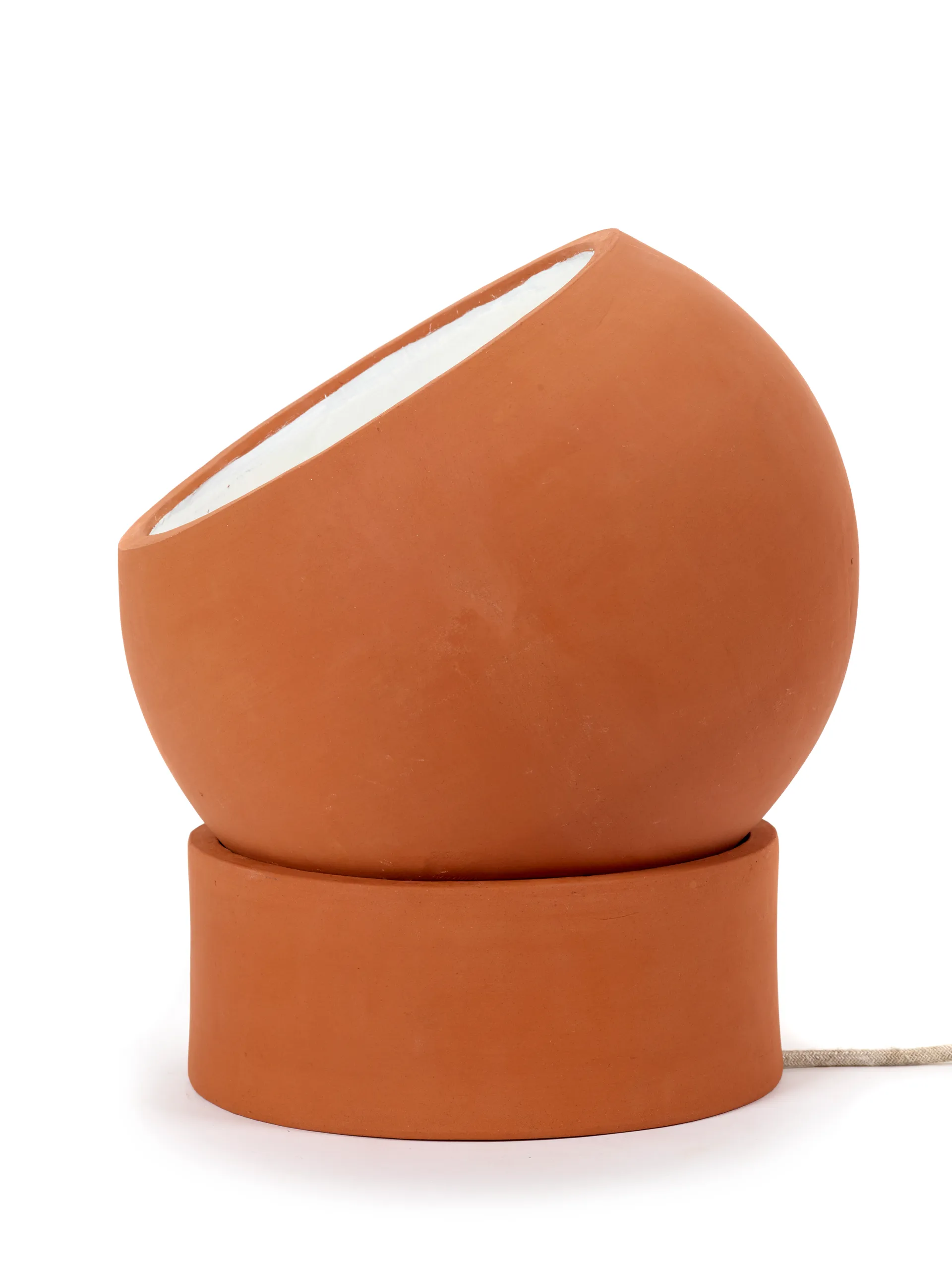 Lampa stojąca Terra low, Terracotta Serax