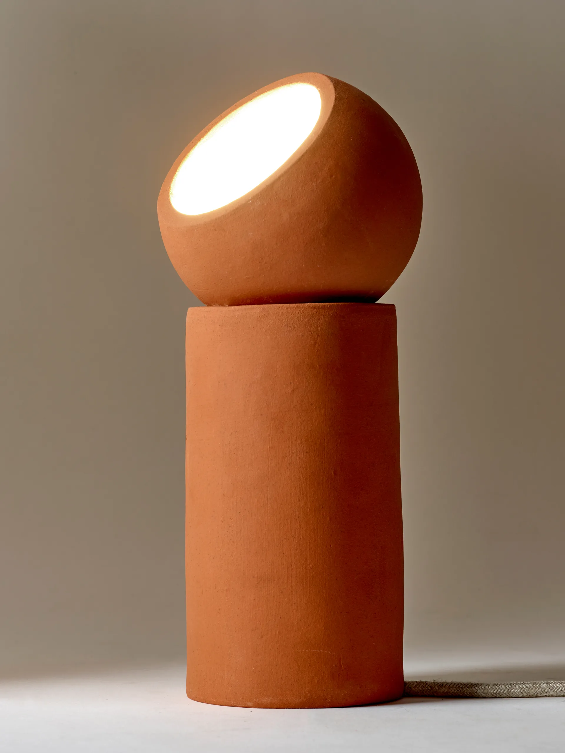 Lampa stojąca Terra S, Terracotta Serax