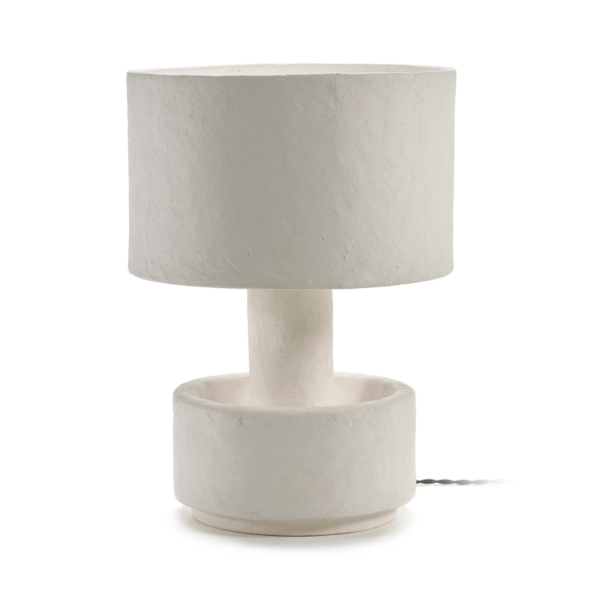 Lampa stołowa Earth 44 cm, White Serax