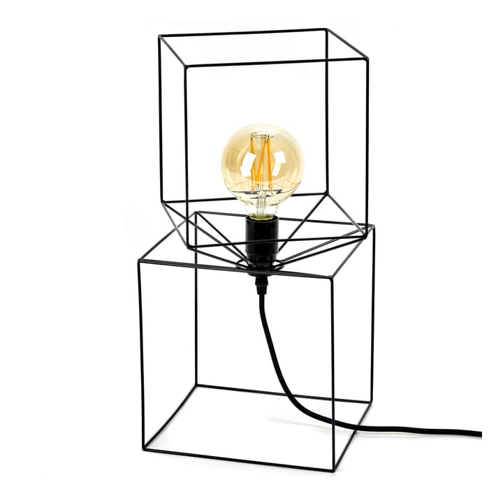 Lampa stołowa Trompe l'oeil - Czarny - Serax