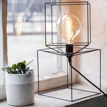 Lampa stołowa Trompe l'oeil - Czarny - Serax