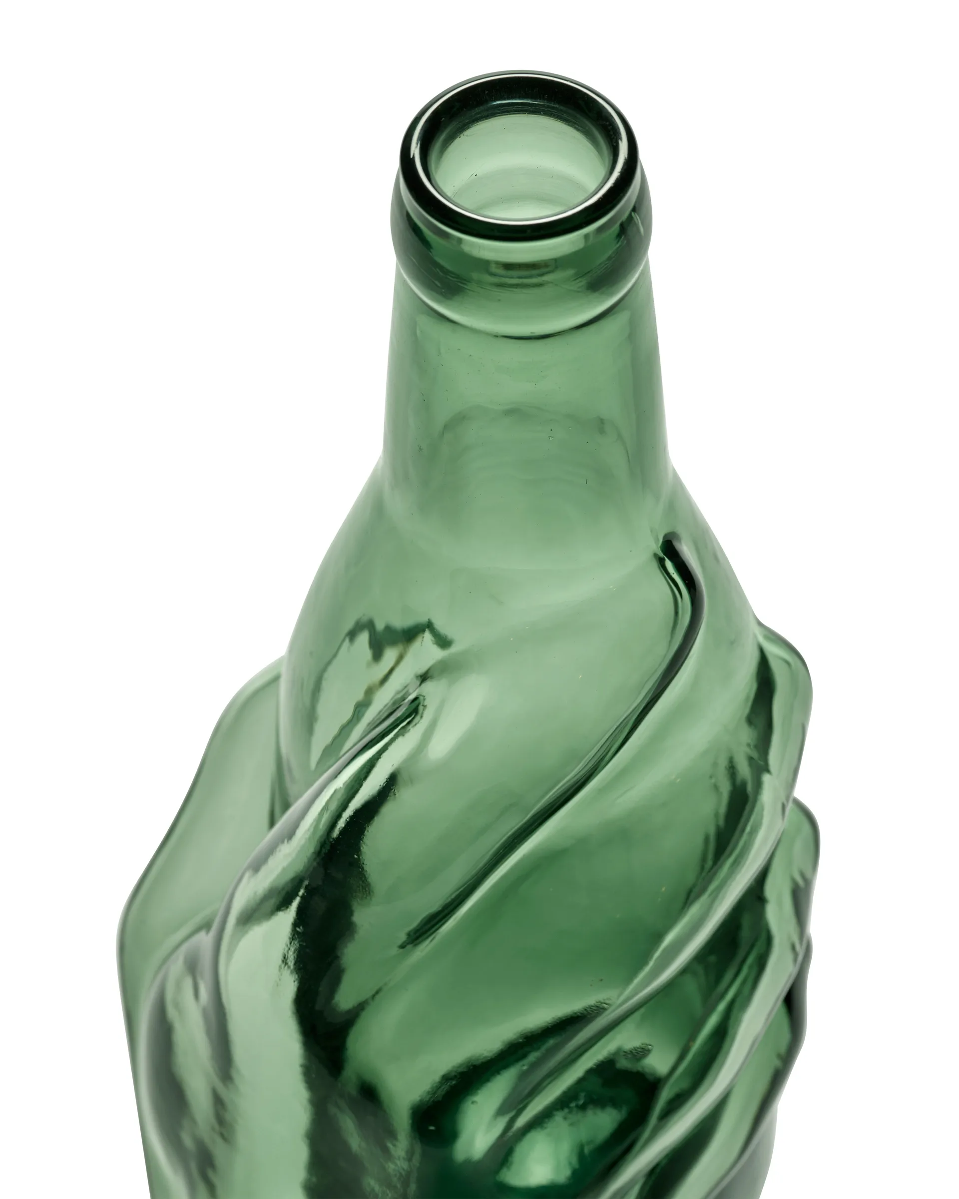 Les Objets Mouleversants karafka 0,95 L, Emerald green Serax