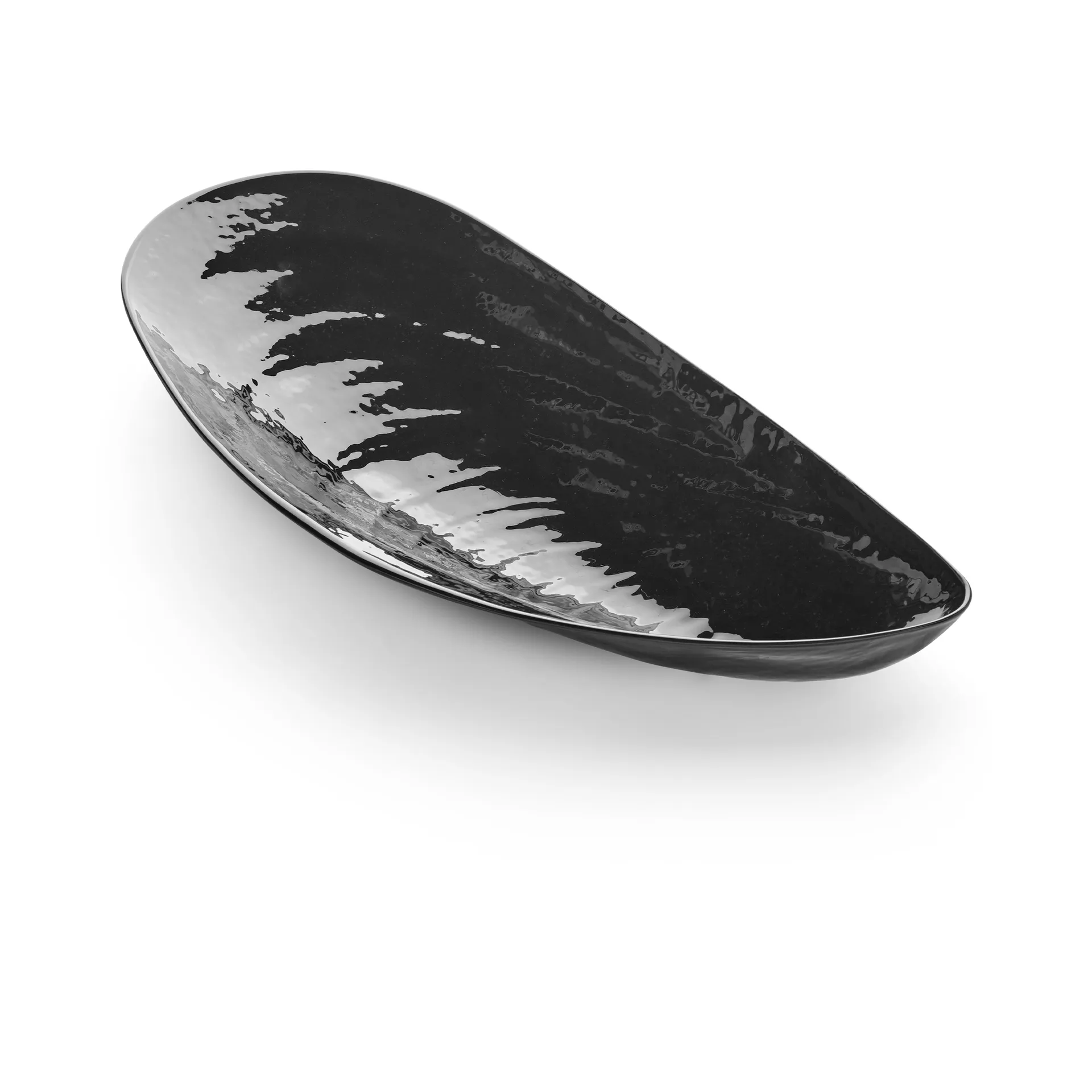 Les Objets Mouleversants Marcel misa L 21,5x46 cm, Black Serax