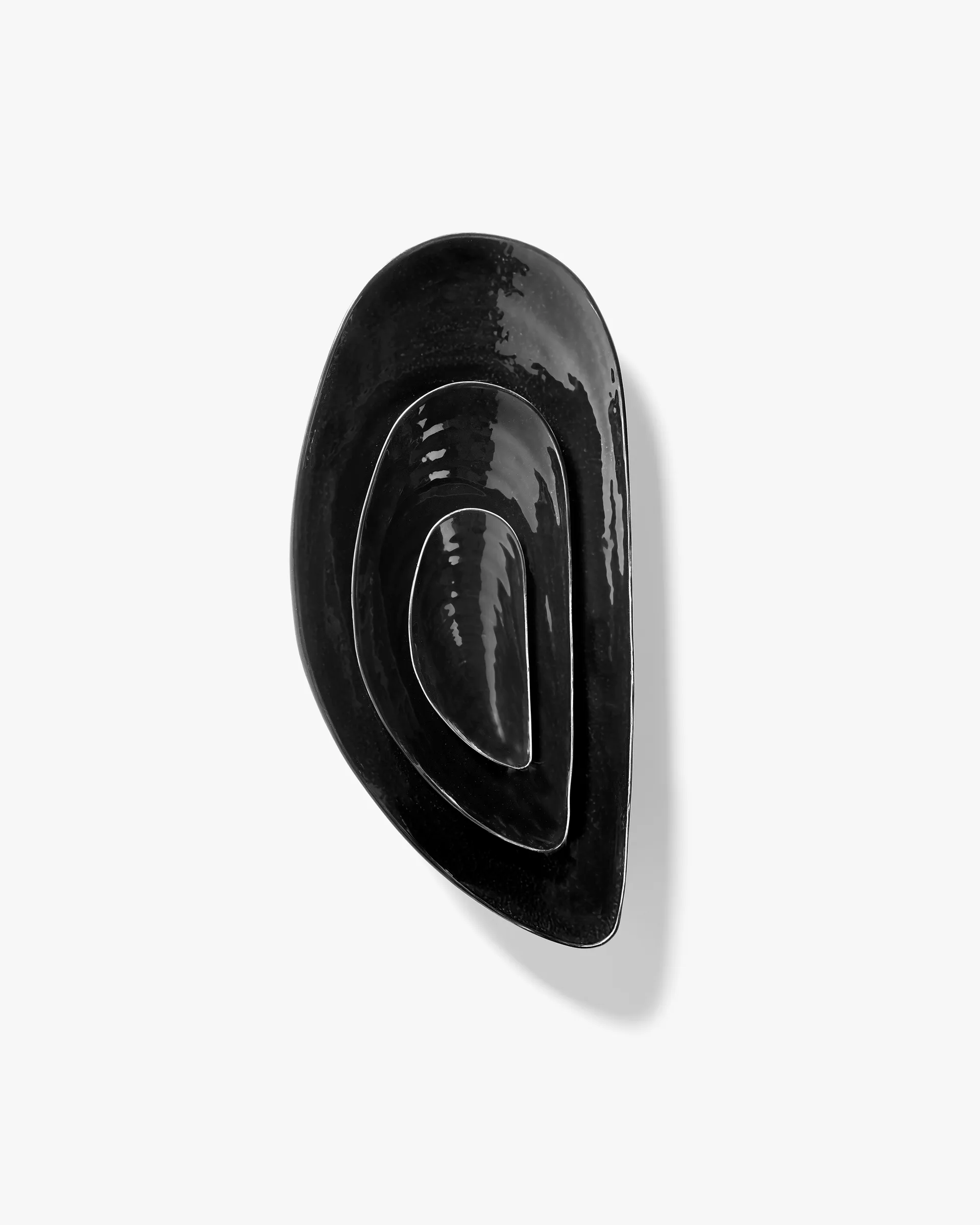 Les Objets Mouleversants Marcel miska M 14x30,5 cm, Black Serax