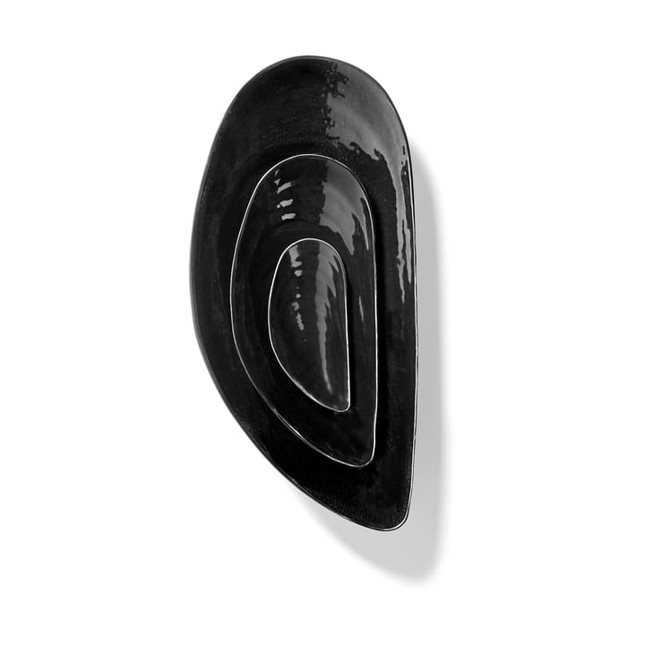 Les Objets Mouleversants Marcel miska S 7,5x17,5 cm, Black Serax