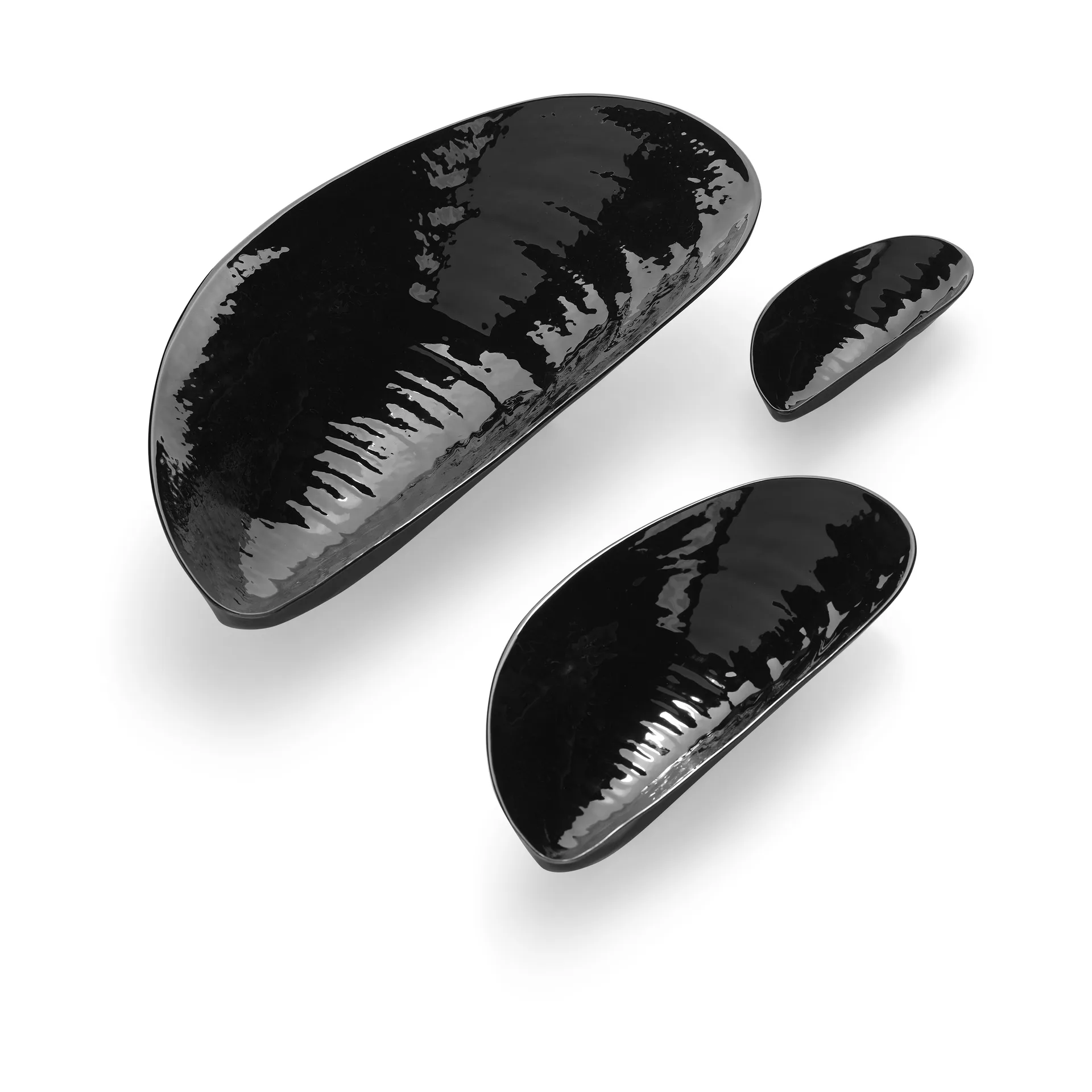 Les Objets Mouleversants Marcel miska S 7,5x17,5 cm, Black Serax