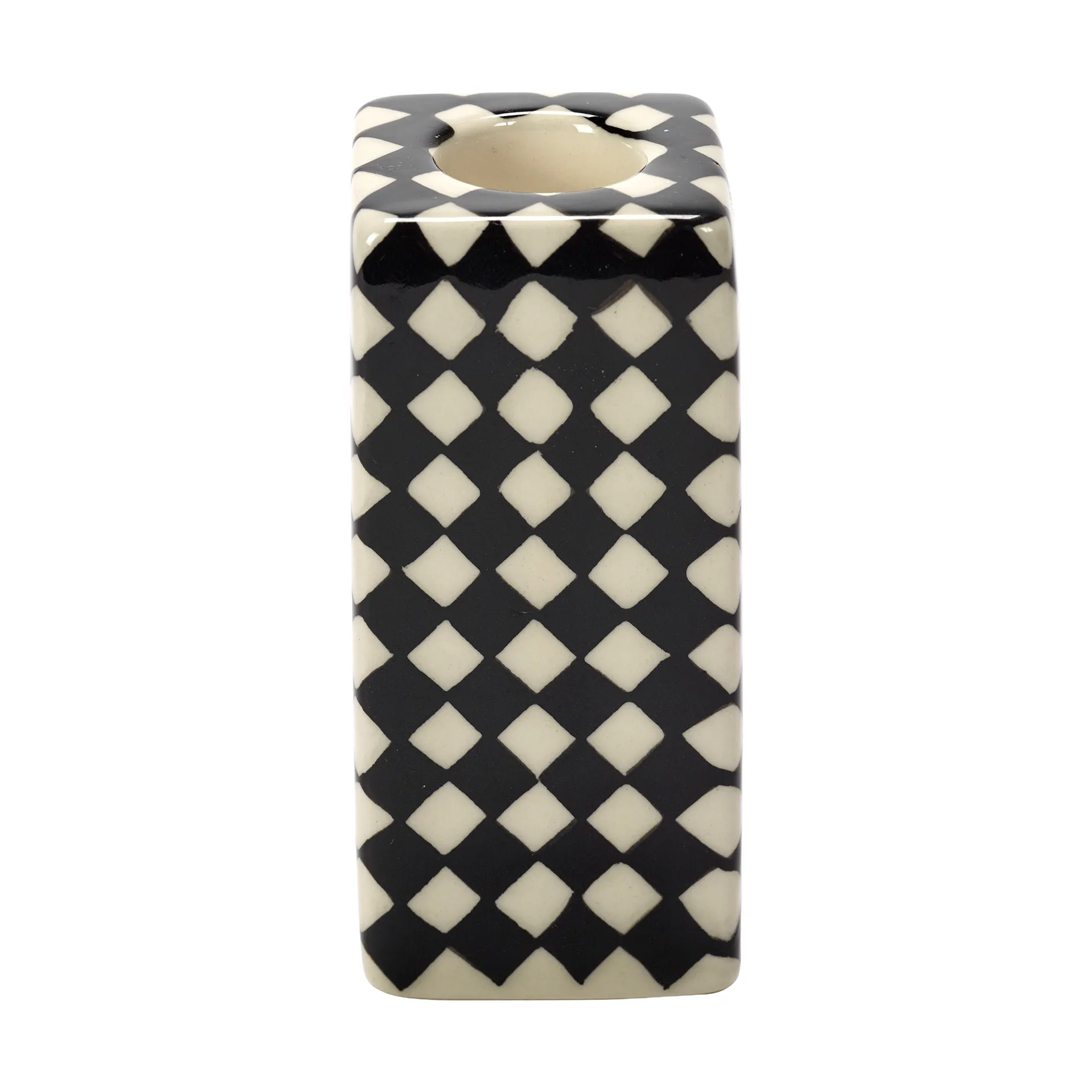 Les Objets Mouleversants N°1 świecznik, Black-white Serax