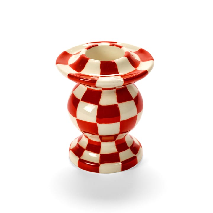 Les Objets Mouleversants N°2 świecznik - Red-white - Serax