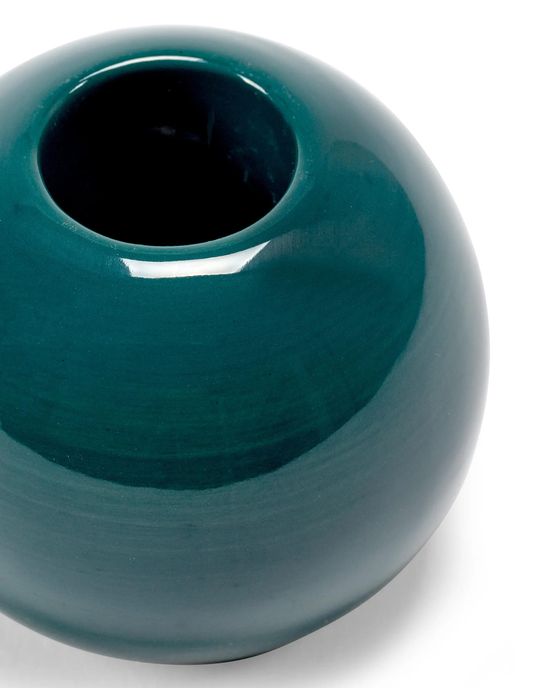 Les Objets Mouleversants N°3 świecznik, Green Serax