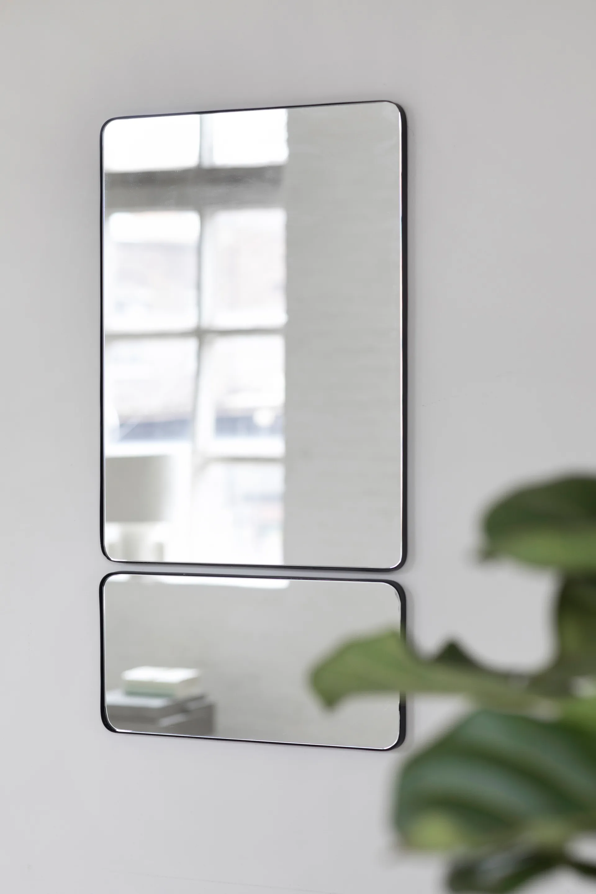 Lustro Serax E 20x40 cm, Black Serax