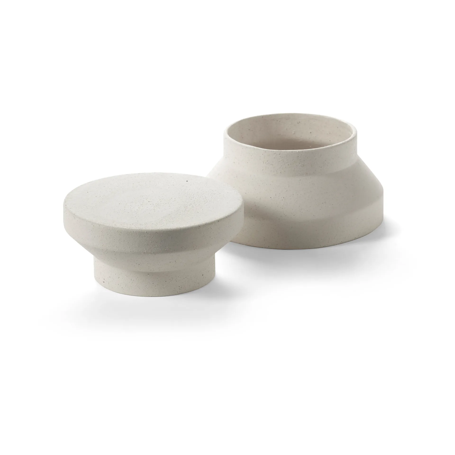 Mira wazon/patera na ciasto S, Beżowy Serax