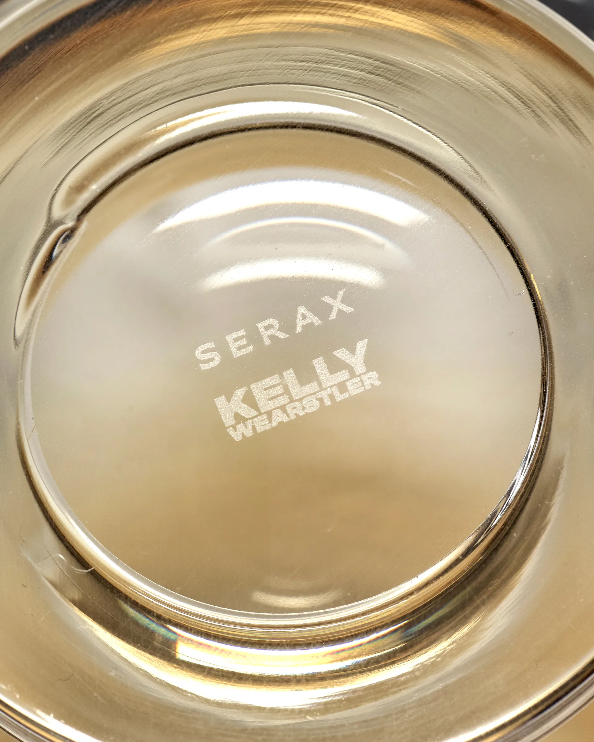 Miska niska Zuma na podstawie S Ø8,5 cm, Amber Serax