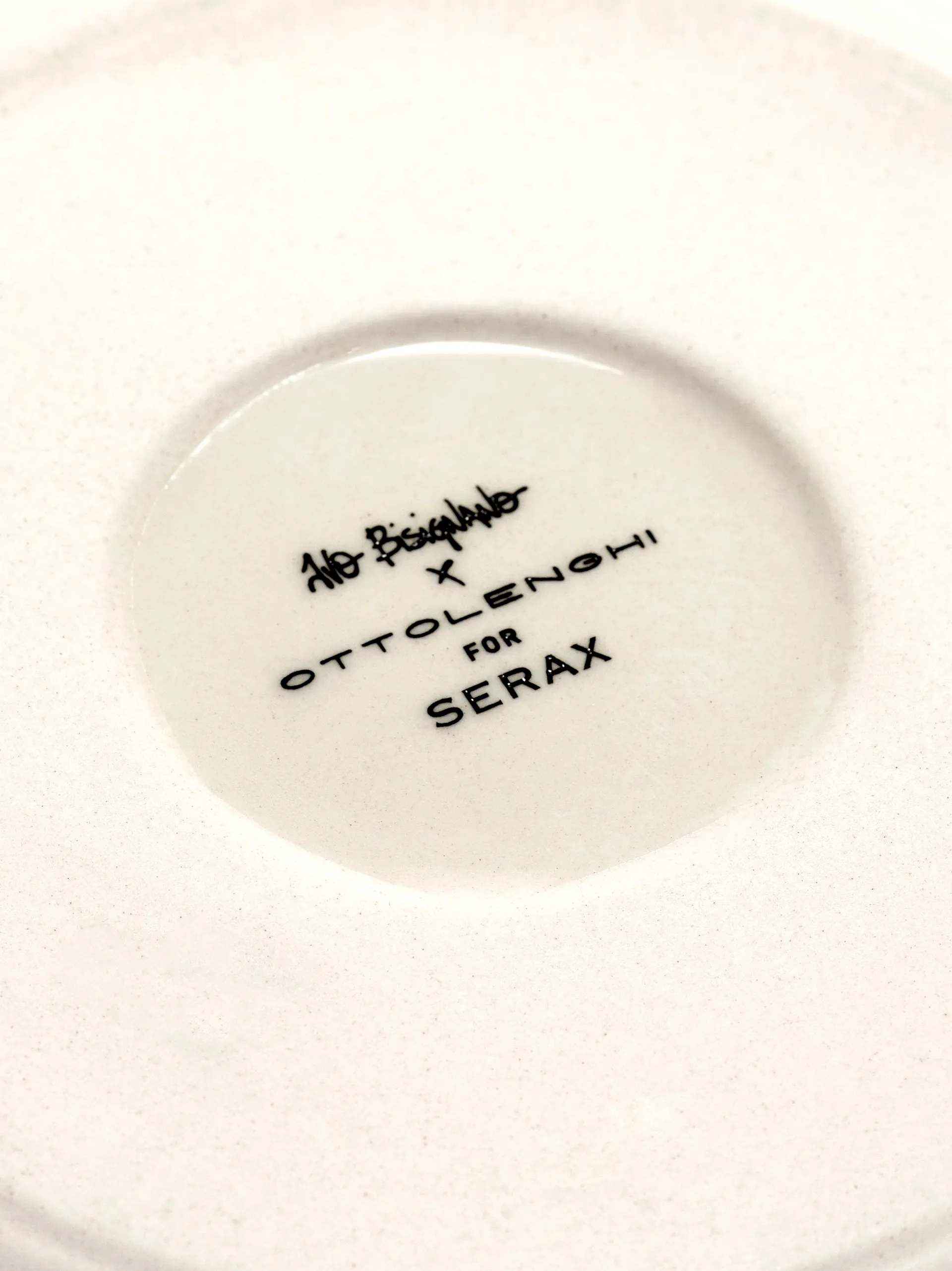 Miska Ottolenghi Feast L Ø17 cm 4-pak, White-stripes blue Serax