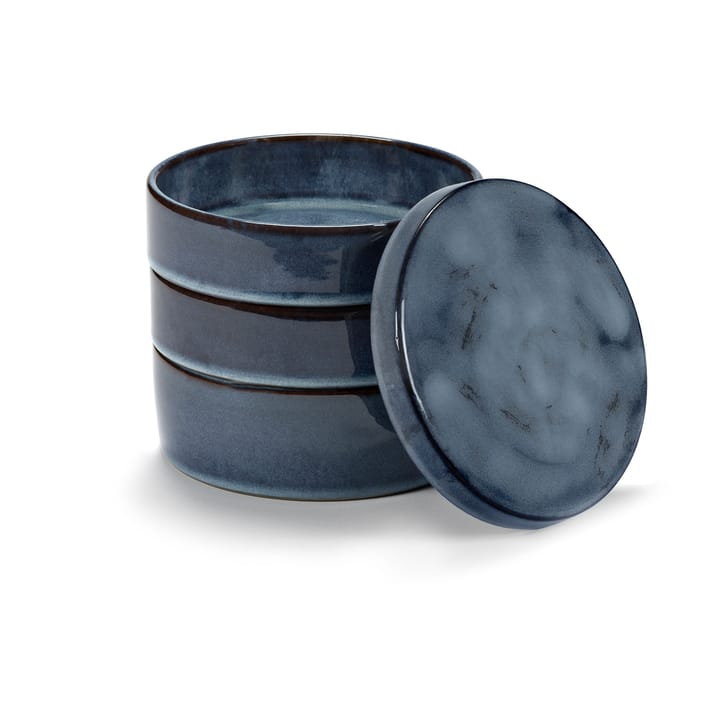 Miska Pure 3 części do układania w stos Ø14 cm, Dark Blue Serax