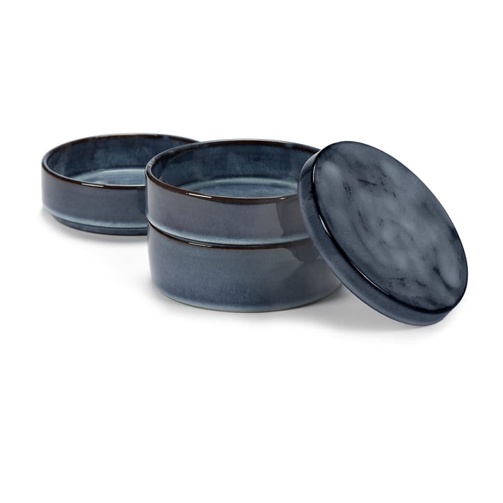Miska Pure 3 części do układania w stos Ø14 cm, Dark Blue Serax
