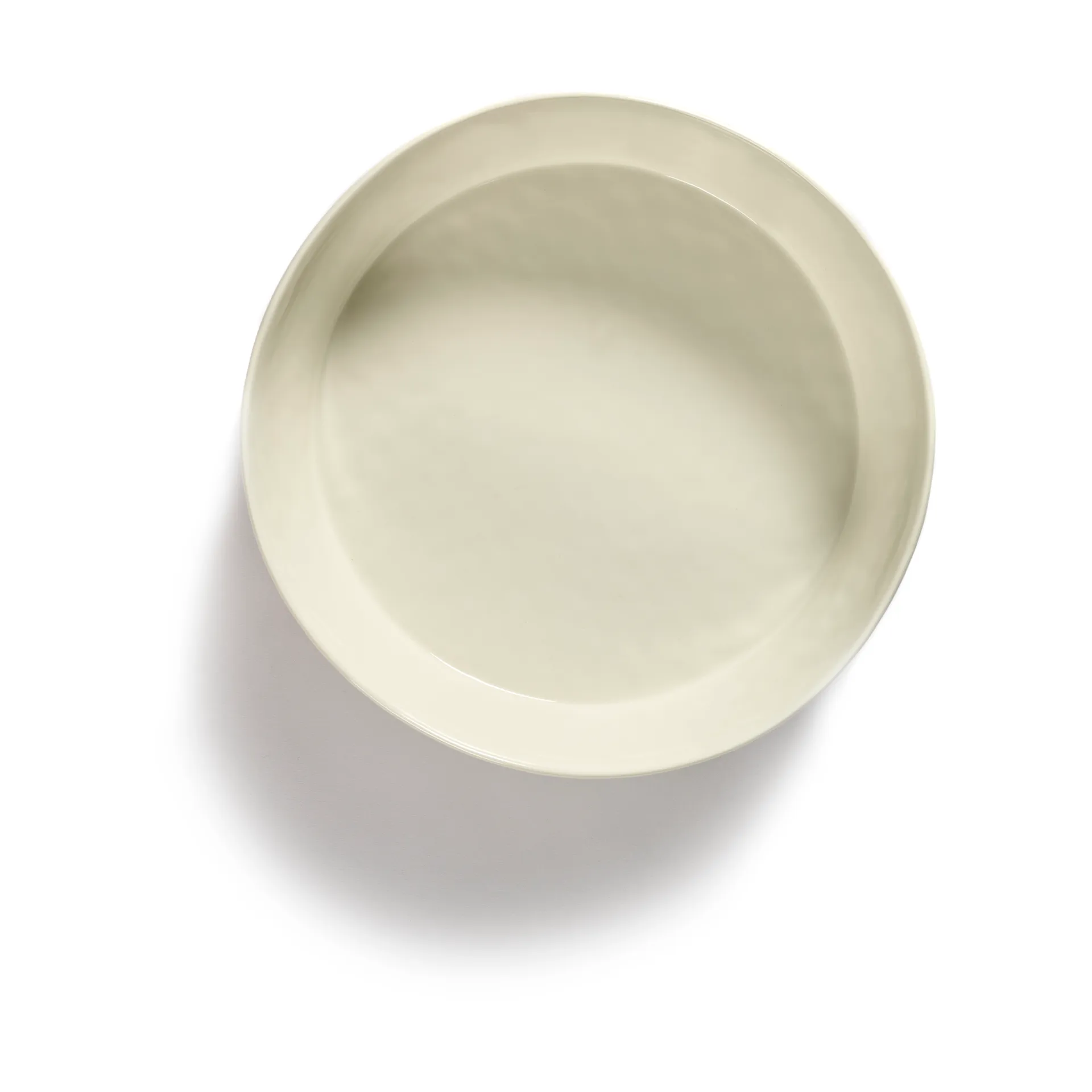 Miska sałatkowa Ottolenghi Feast Ø27,5 cm, White stripes-red Serax