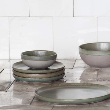 Miska śniadaniowa Surface 13 cm - Szaro-zielony - Serax