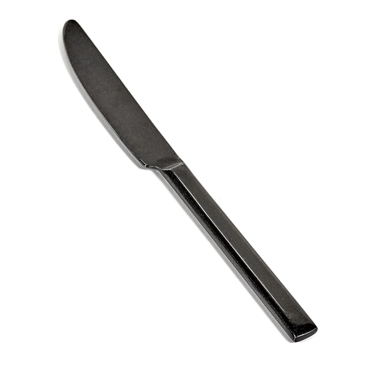 Nóż stołowy Pure - Czarny - Serax