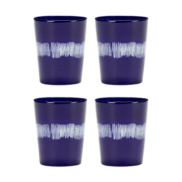 Ottolenghi Feast filiżanka do herbaty 330 ml, 4‑pak - Dark blue-white - Serax