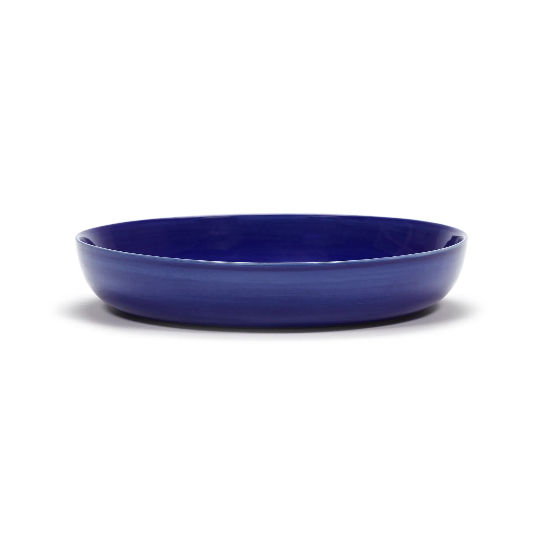 Ottolenghi Feast talerz głęboki Ø22 cm 2-pak, Dark blue stripes-white Serax