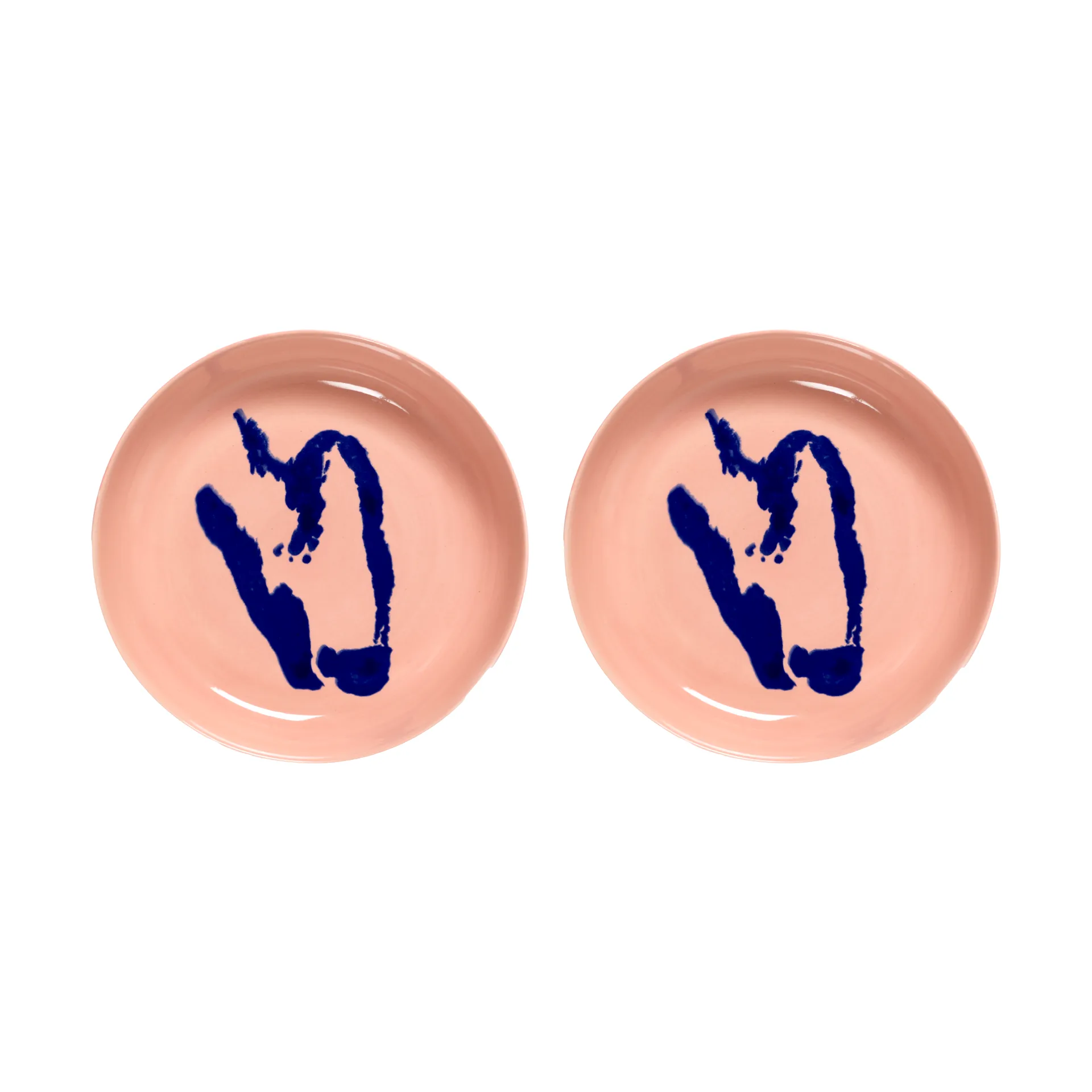 Ottolenghi Feast talerz głęboki Ø22 cm 2-pak, Pink-pepper blue Serax