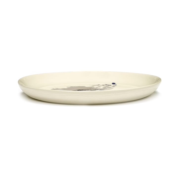 Ottolenghi Feast talerz S Ø19 cm 2-pak, White-artichoke blue Serax