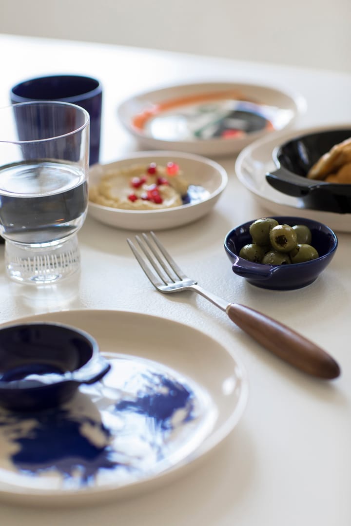 Ottolenghi Feast talerz S Ø19 cm 2-pak, White-artichoke blue Serax