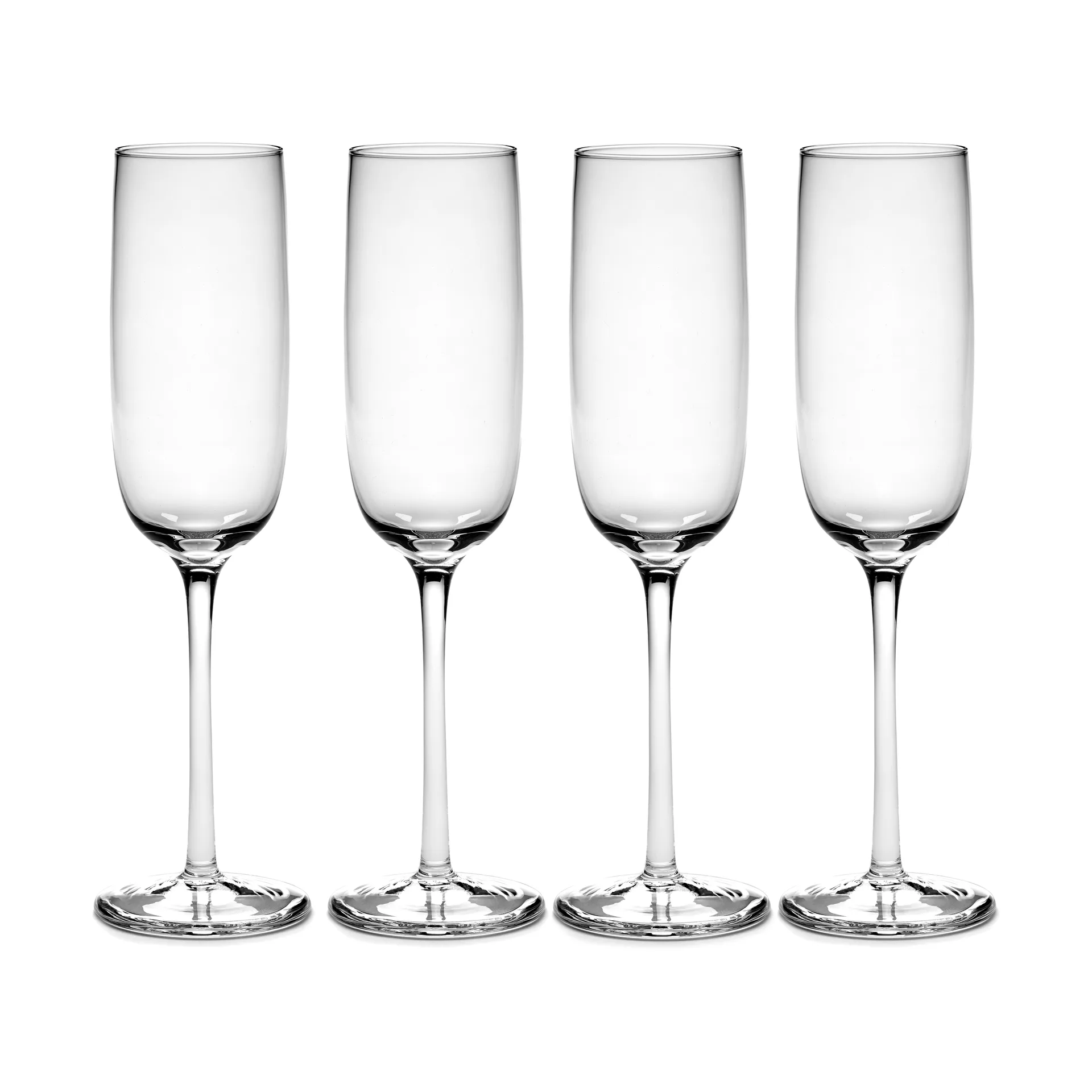 Passe-Partout kieliszek do szampana 15 cl 4-pak Przezroczysty,  Serax