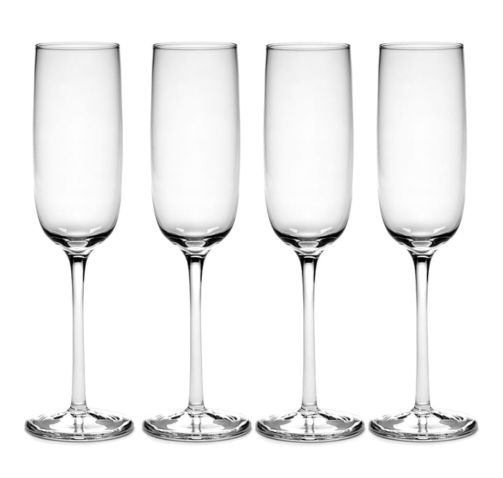 Passe-Partout kieliszek do szampana 15 cl 4-pak - Przezroczysty - Serax
