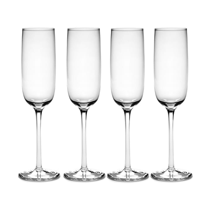 Passe-Partout kieliszek do szampana 15 cl 4-pak Przezroczysty - undefined - Serax