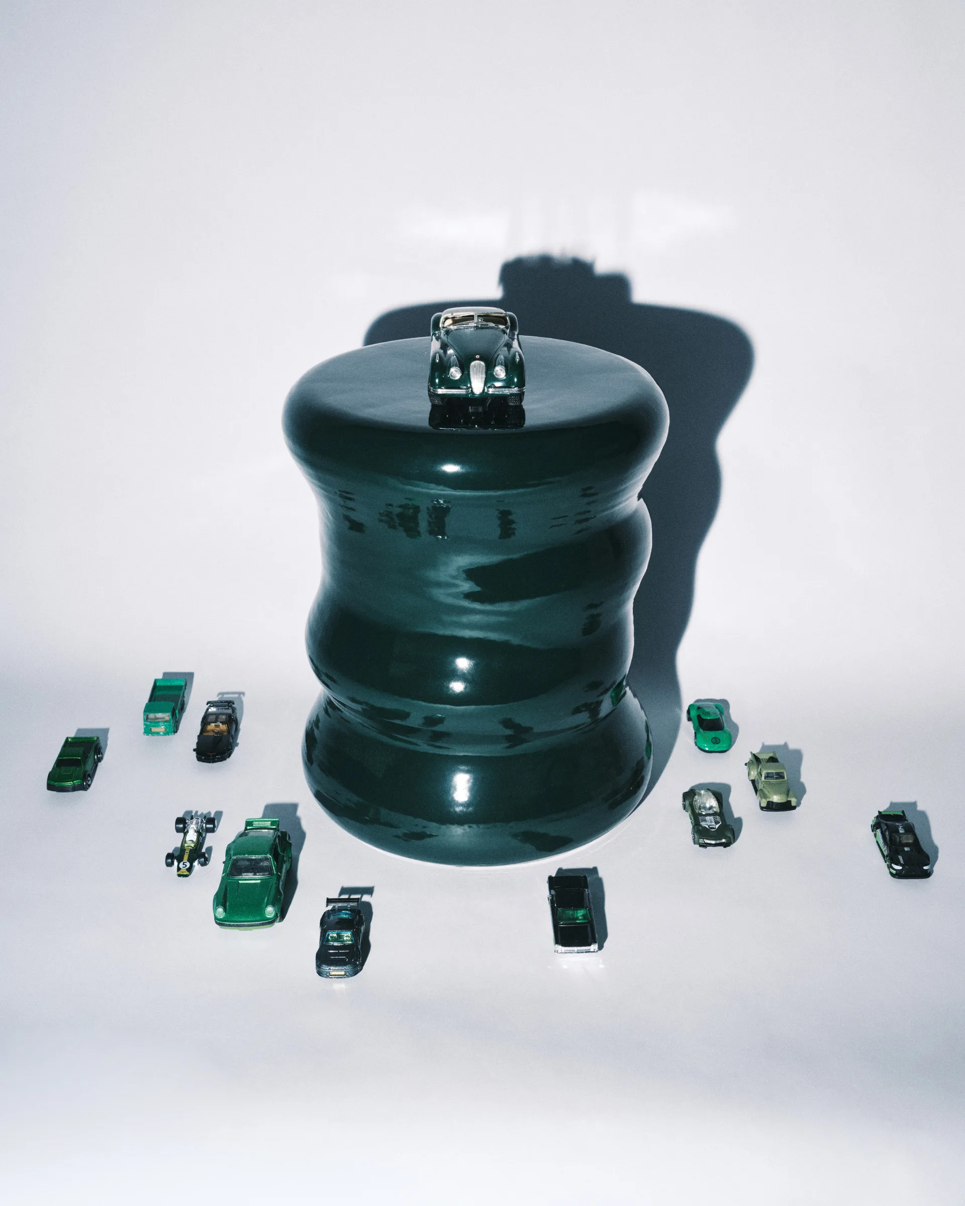 Pawn stolik Ø29x34 cm, Green Serax