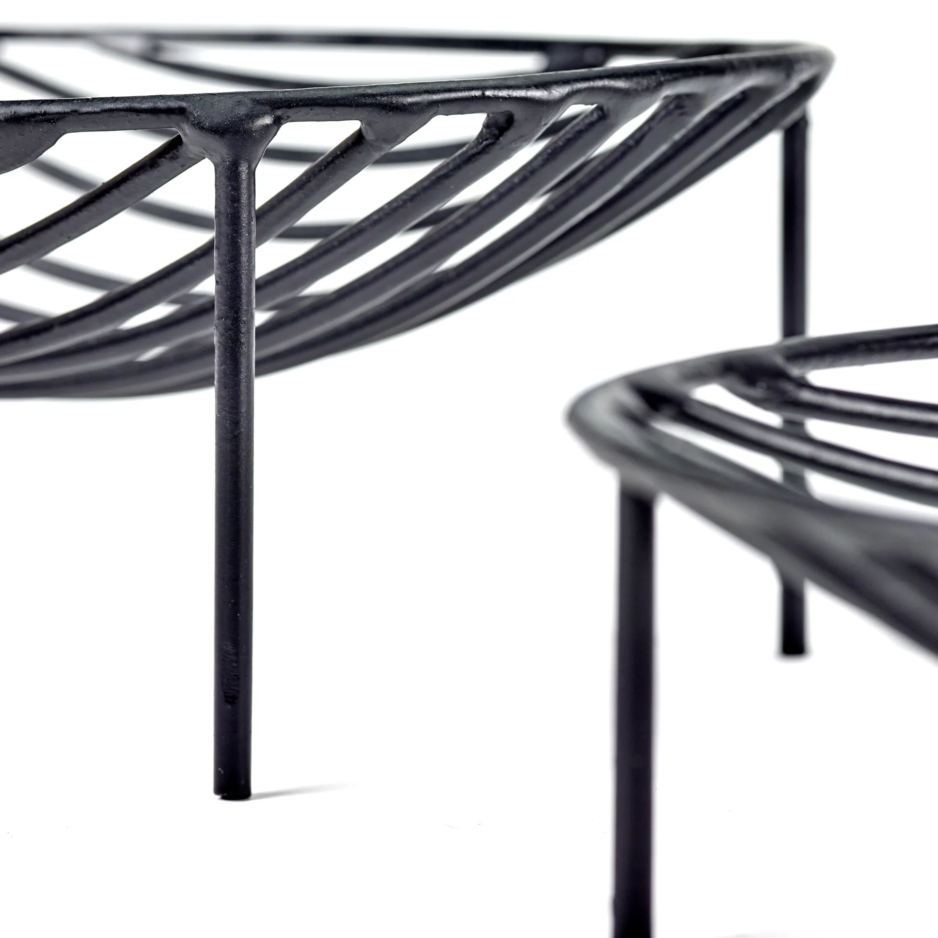 Półmisek na owoce Nana 16x21 cm, Czarny Serax