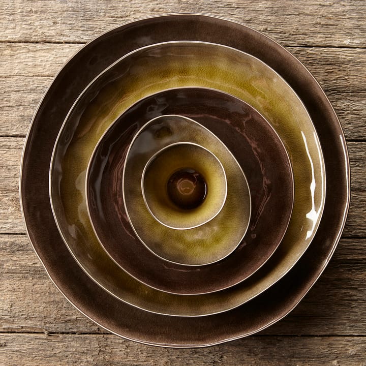 Półmisek Pure 20,5 cm, Brown Serax