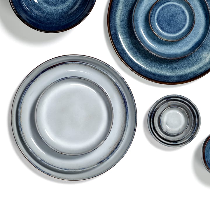 Pure Blue Glazed mini miseczka Ø9,8 cm, Niebieski Serax