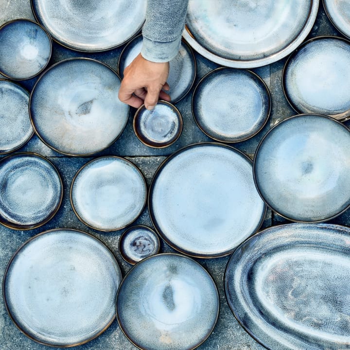 Pure Blue Glazed miska Ø9 cm, Niebieski Serax