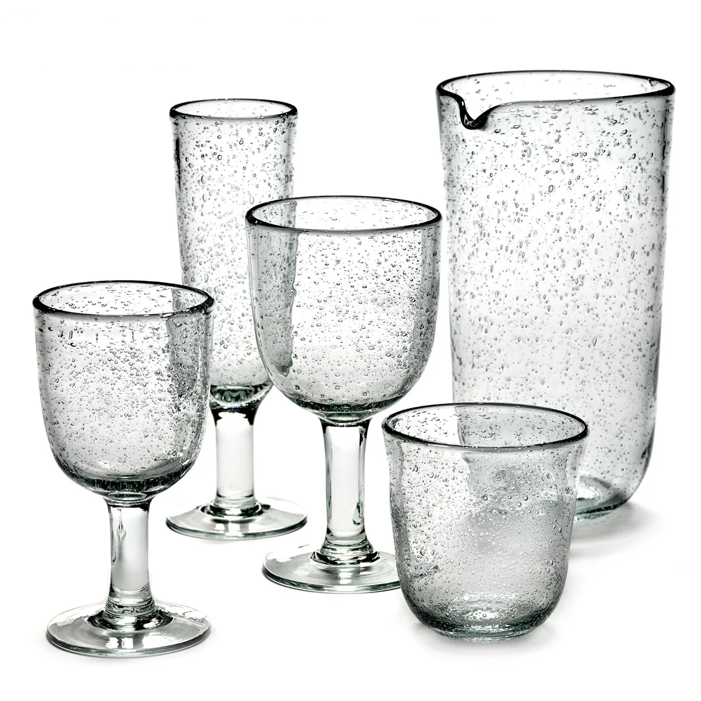 Pure Pascale karafka 20 cm, Przezroczysty Serax