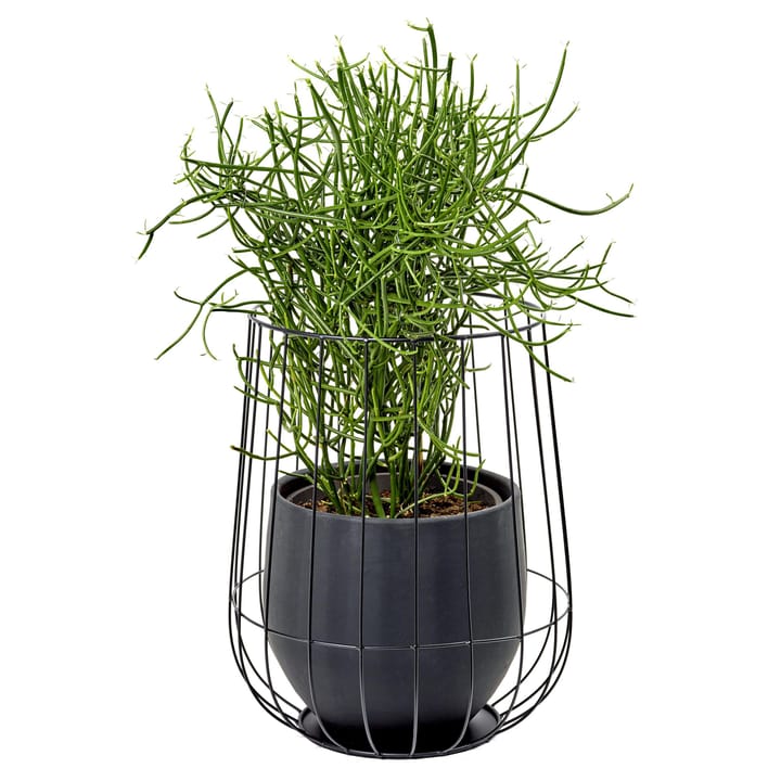 Serax doniczka w koszyku Ø37 cm w46 cm, Black Serax
