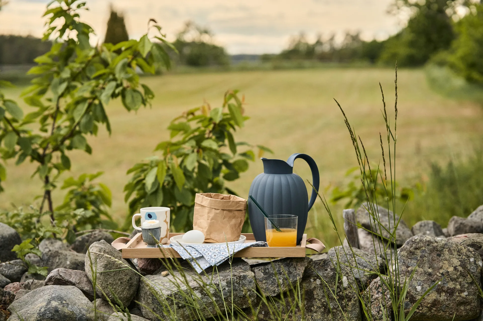 Serax koszyk na pieczywo 11x12 cm, Brązowy Serax