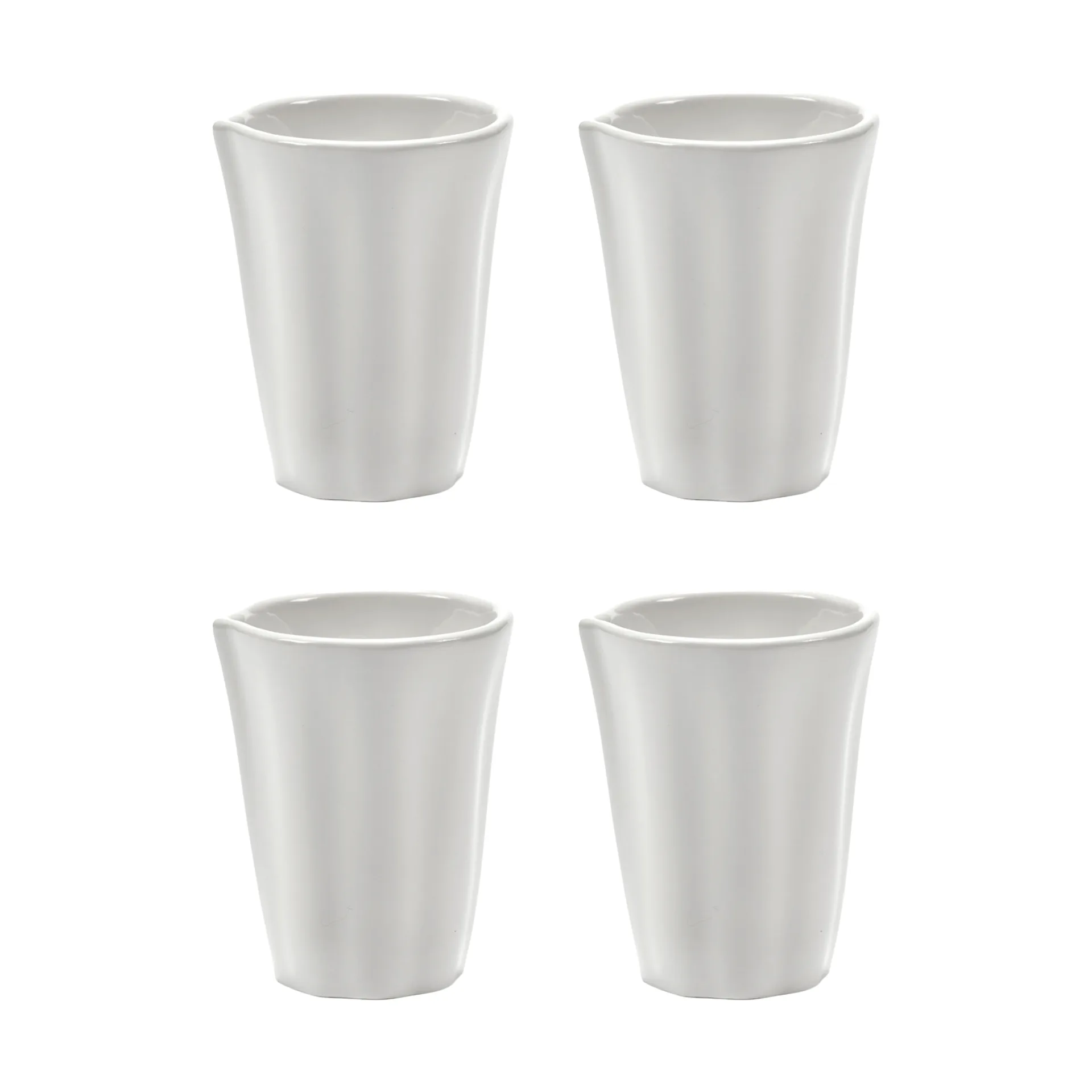 Silhouette dzbanek na mleko 70 ml 4‑pak, White Serax