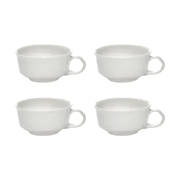 Silhouette filiżanka do espresso 100 ml, zestaw 4 szt. - White - Serax